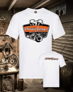 TRIČKO ANTIQUE GARAGE LOGO