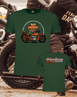 Tričko Old School Motorcycle - Old´s Cool
