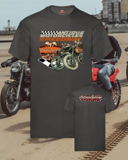 Tričko ANTIQUE MOTORCYCLE SPEEDWAY
