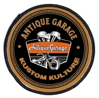 nášivka Antique Garage Kustom Kulture Clothes