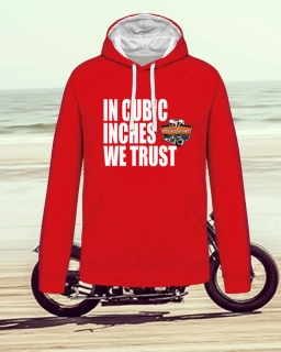 Mikina IN CUBIC INCHES WE TRUST - POSLEDNÍ KUSY