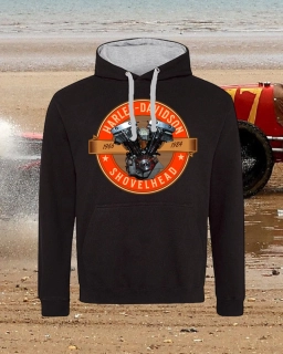 Mikina HD Engine SHOVEL - POSLEDNÍ KUS XL