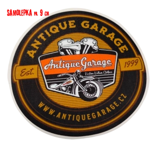 samolepka Antique Garage COLOR GOLD