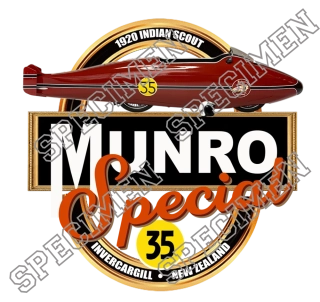 Samolepka Burt Munro Special 2.0