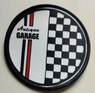 Nášivka Antique GARAGE Race - kruh
