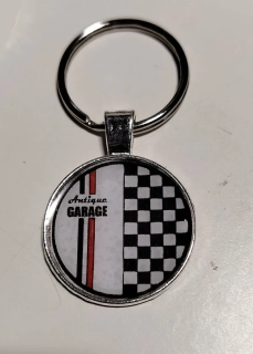 Přívěšek na klíče Antique GARAGE Race