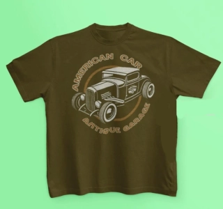 Dětské tričko American Car Hot Rod 32 Ford 3W Coupe