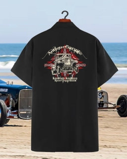 Košile V8 pinstriping Hot Rod