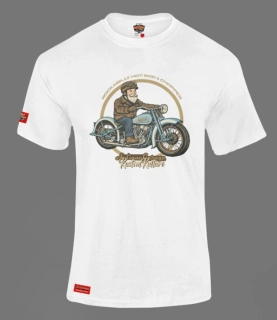 Triko MOTORCYCLE Chopper Antique Garage