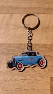 Přívěsek na klíče HOT ROD