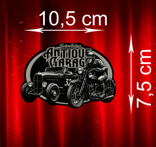 samolepka Hot Rod & Motorcycle Race