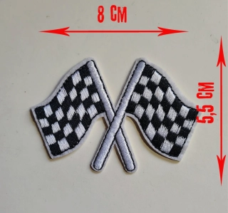 Nášivka RACE FLAGS