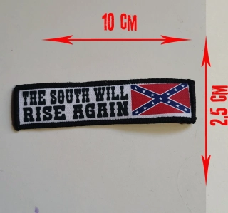 Nášivka Rebel - The South Will Rise Again