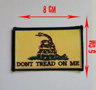 Nášivka DONT TREAD ON ME - Gadsden flag