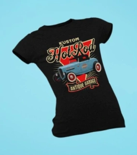 Dámské tričko Kustom HotRod
