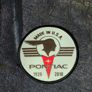 Nášivka PONTIAC Indian 1926-2010 L