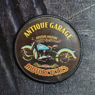 Nášivka Motorcycles Antique Garage L