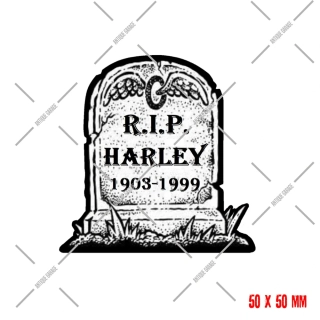 Samolepka RIP Harley 1903-1999