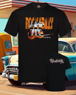 Tričko Rockabilly Nevidím Neslyším Neřeknu