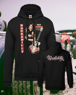 Mikina Rockabilly Guitar Girl